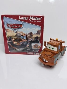 Disney Pixar Cars Later Mater! Game Mattel Vintage 2006 Complete 3D Puzzle